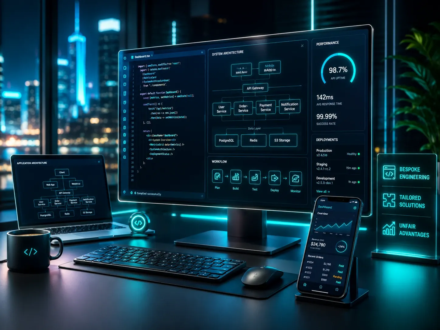 Custom software engineering